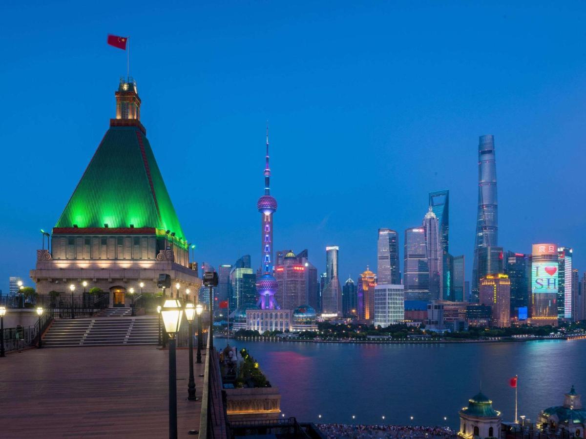 Fairmont Peace Hotel On The Bund Shanghai Exterior foto